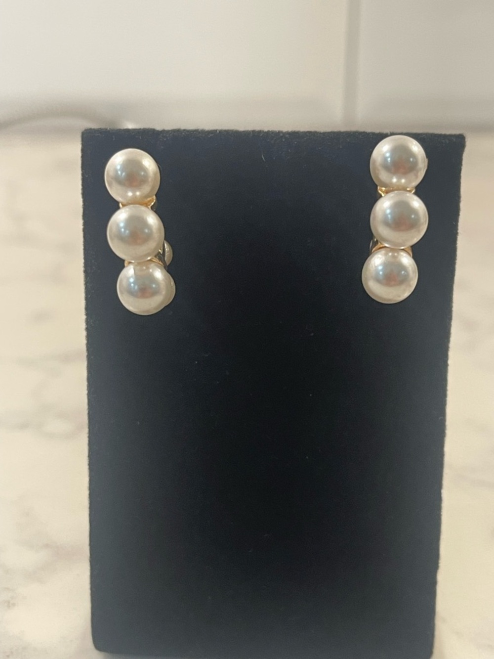 Five Pearl Earrings